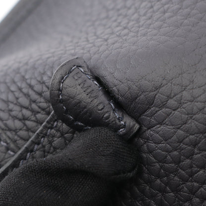 エヴリンTPM キャバン ショルダーバッグ トリヨンクレマンス ダークネイビー シルバー金具 B刻印 エルメス バッグ HERMES