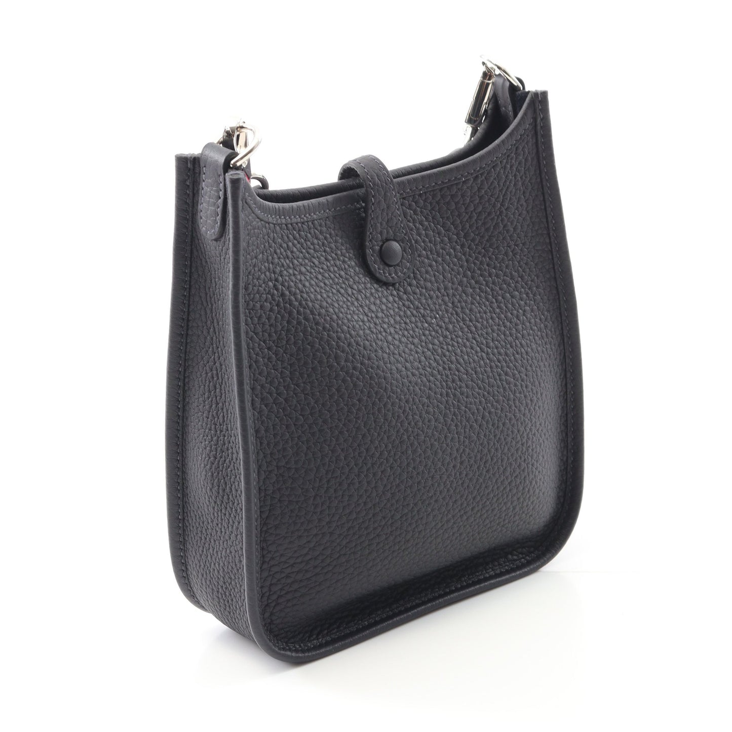 エヴリンTPM キャバン ショルダーバッグ トリヨンクレマンス ダークネイビー シルバー金具 B刻印 エルメス バッグ HERMES