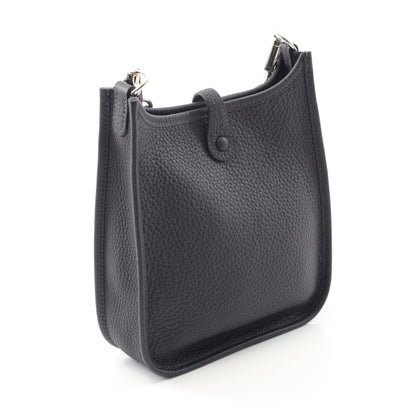 エヴリンTPM キャバン ショルダーバッグ トリヨンクレマンス ダークネイビー シルバー金具 B刻印 エルメス バッグ HERMES