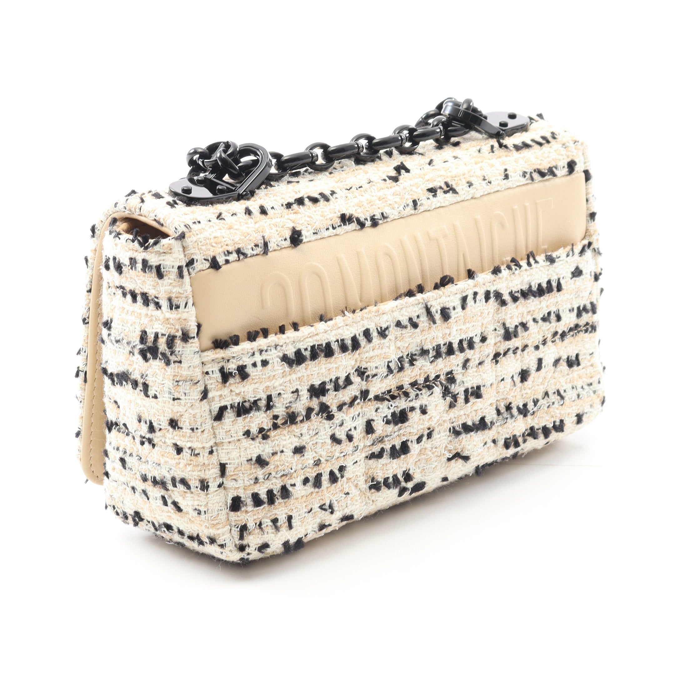 Christian Dior クリスチャンディオール カロ スモール ツイード