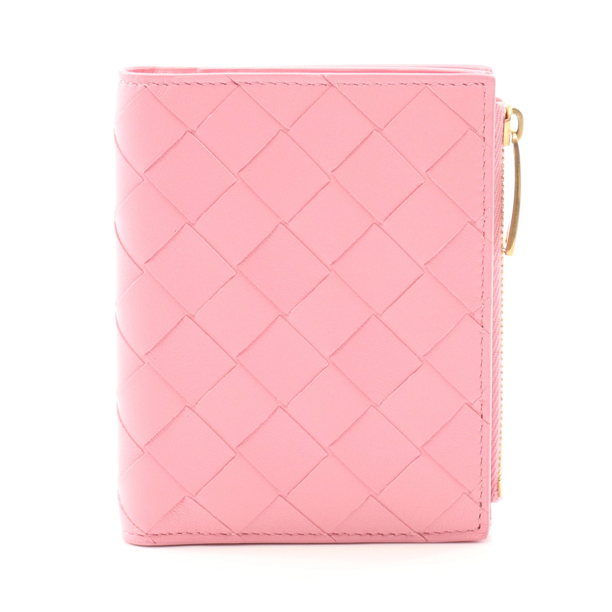 イントレチャート 二つ折り財布 レザー ピンク ボッテガヴェネタ – RECLO 