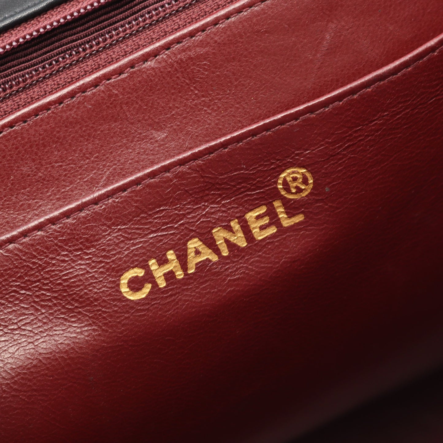 デカマトラッセ34 Wチェーンショルダーバッグ ラムスキン ブラック ゴールド金具 ヴィンテージ シャネル バッグ CHANEL