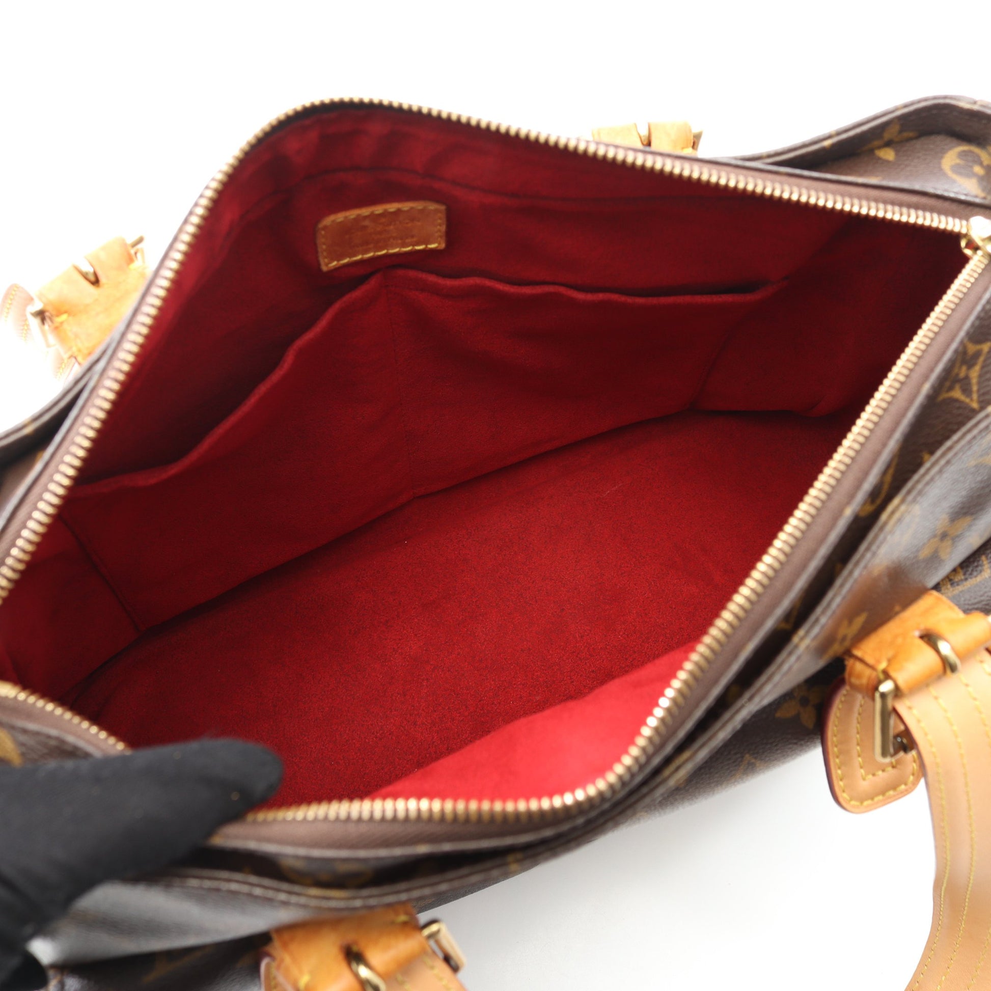 ミュルティプリシテ モノグラム ハンドバッグ PVC レザー ブラウン ルイヴィトン バッグ LOUIS VUITTON
