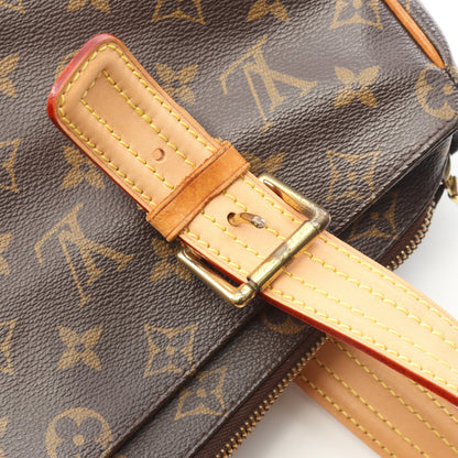 ミュルティプリシテ モノグラム ハンドバッグ PVC レザー ブラウン ルイヴィトン バッグ LOUIS VUITTON