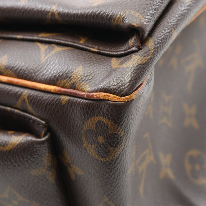 ミュルティプリシテ モノグラム ハンドバッグ PVC レザー ブラウン ルイヴィトン バッグ LOUIS VUITTON