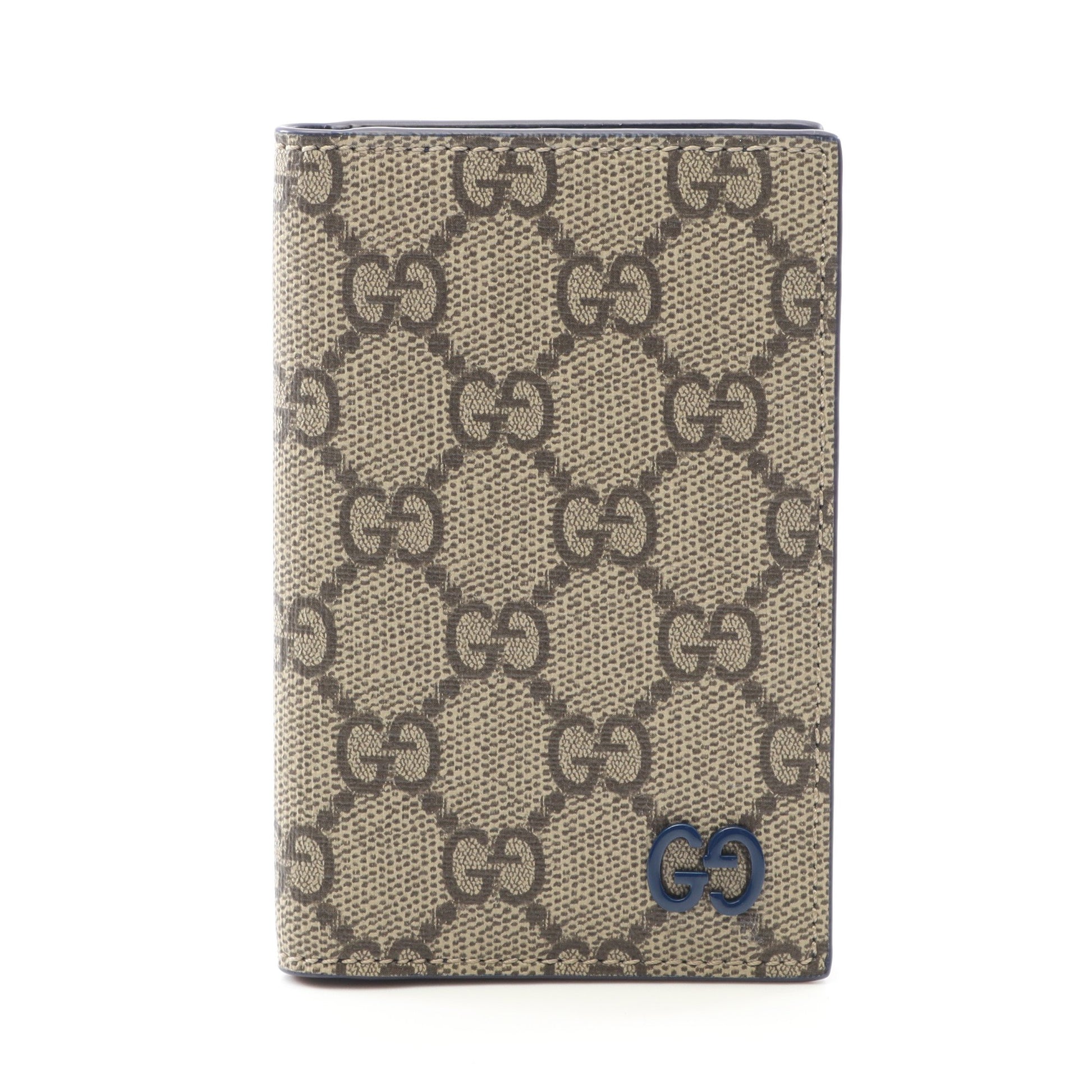 GGスプリーム ディテール付き ロング カードケース PVC ベージュ  