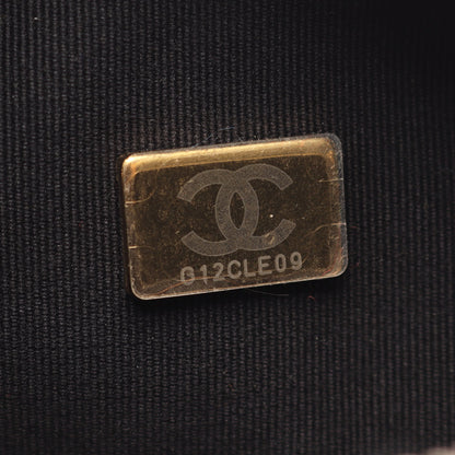 マトラッセ カメラバッグ チェーンショルダーバッグ ラムスキン ブラック ゴールド金具 シャネル バッグ CHANEL