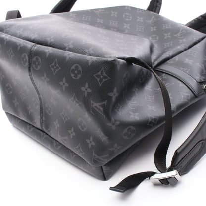 アポロ モノグラムエクリプス バックパック リュックサック PVC レザー ブラック ルイヴィトン バッグ LOUIS VUITTON