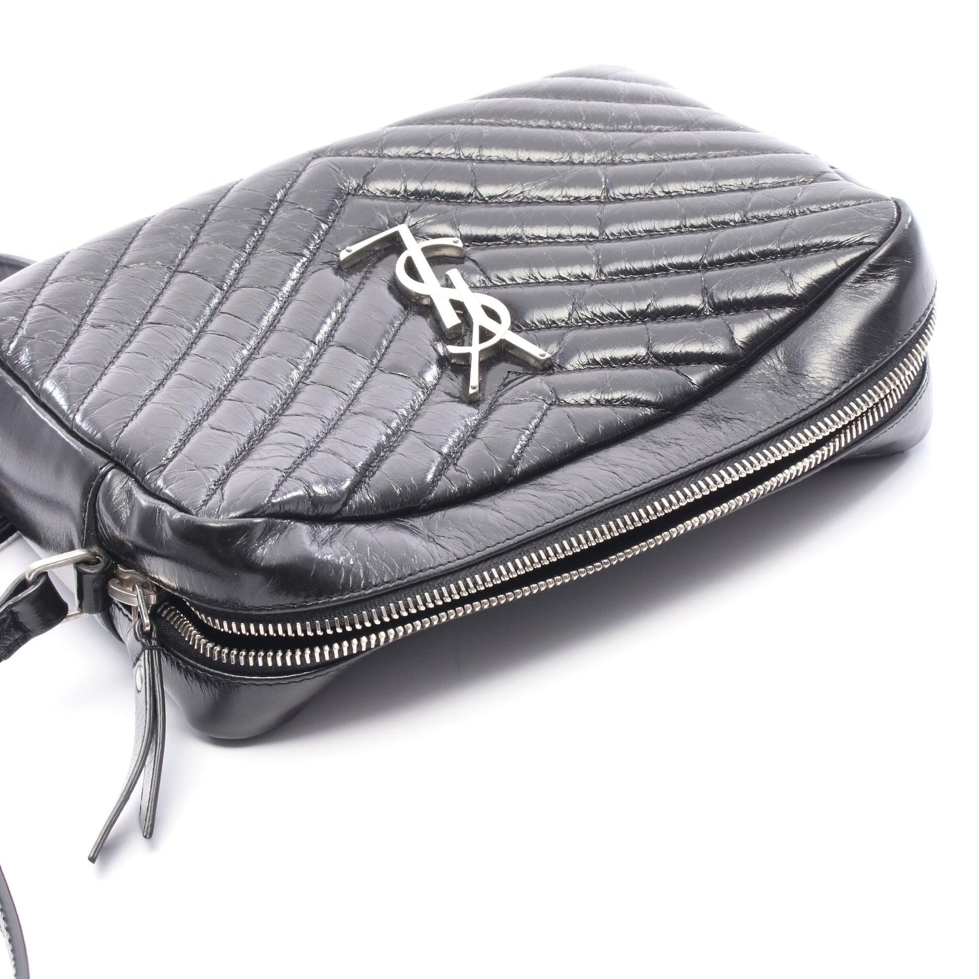 LOU CAMERA BAG ルー カメラバッグ ショルダーバッグ レザー ブラック 