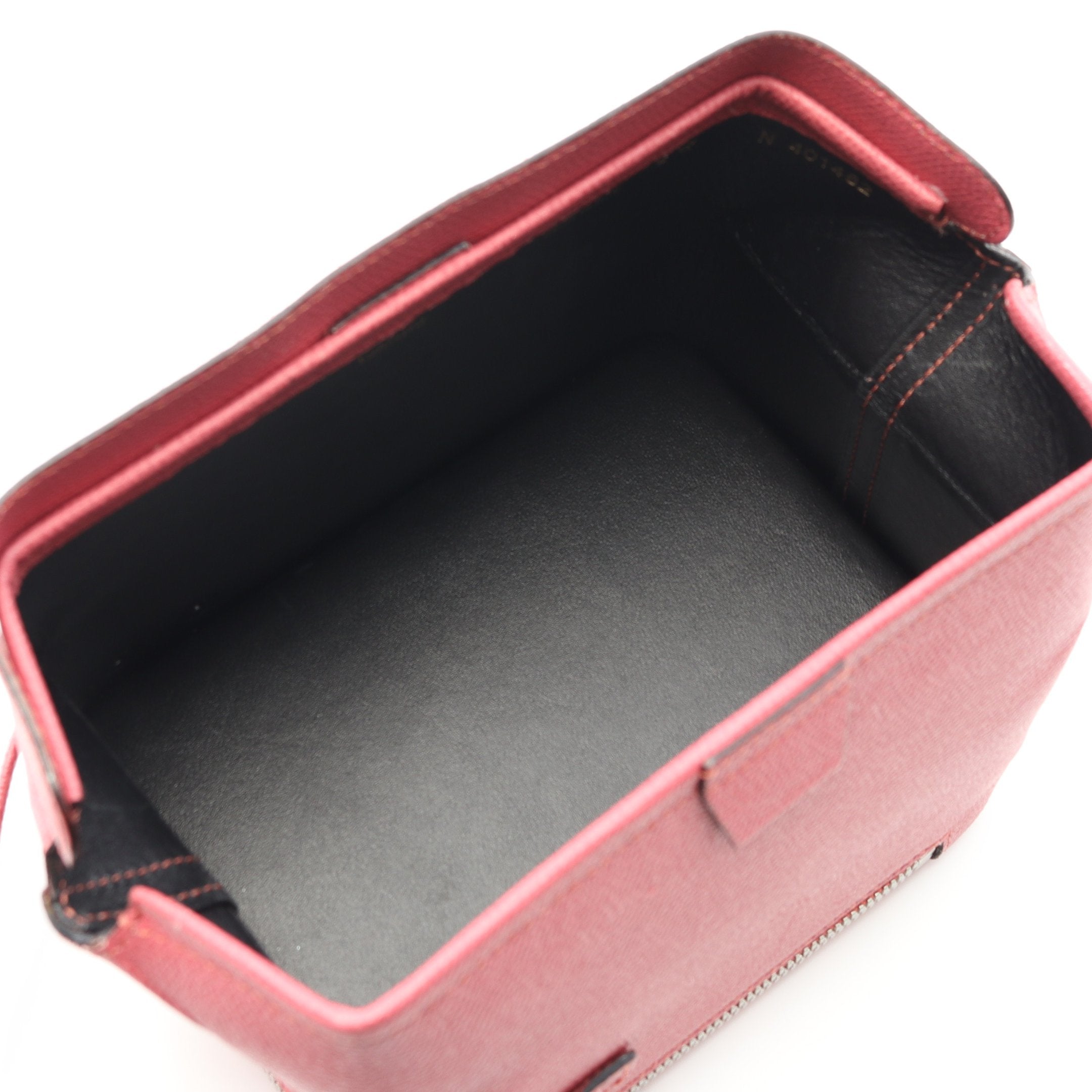 トリックトラック ハンドバッグ バニティバッグ レザー ピンク