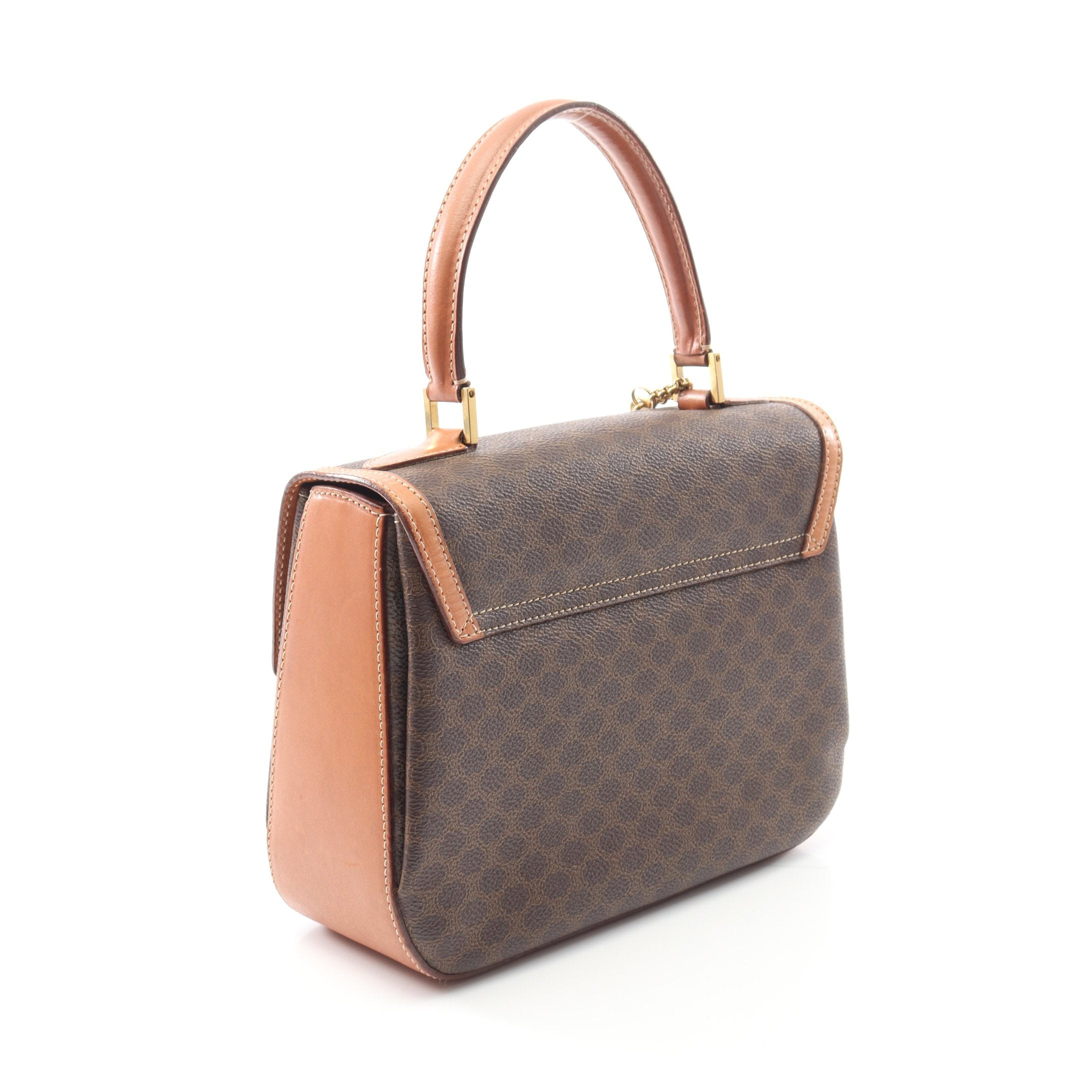 セリーヌ ダークブラウン ハンドバッグ