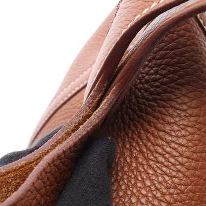 ピコタンロックPM ゴールド ハンドバッグ トリヨンクレマンス ブラウン ゴールド金具 Z刻印 エルメス バッグ HERMES