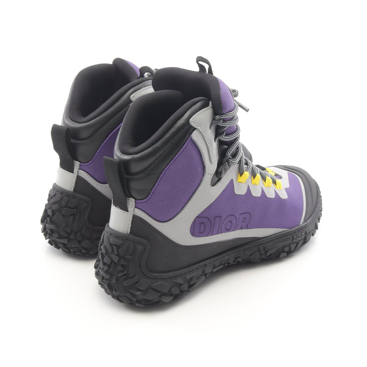 Diorizon Hiking Boot ブーツ ファブリック ブラック パープル イエロー ディオール シューズ DIOR