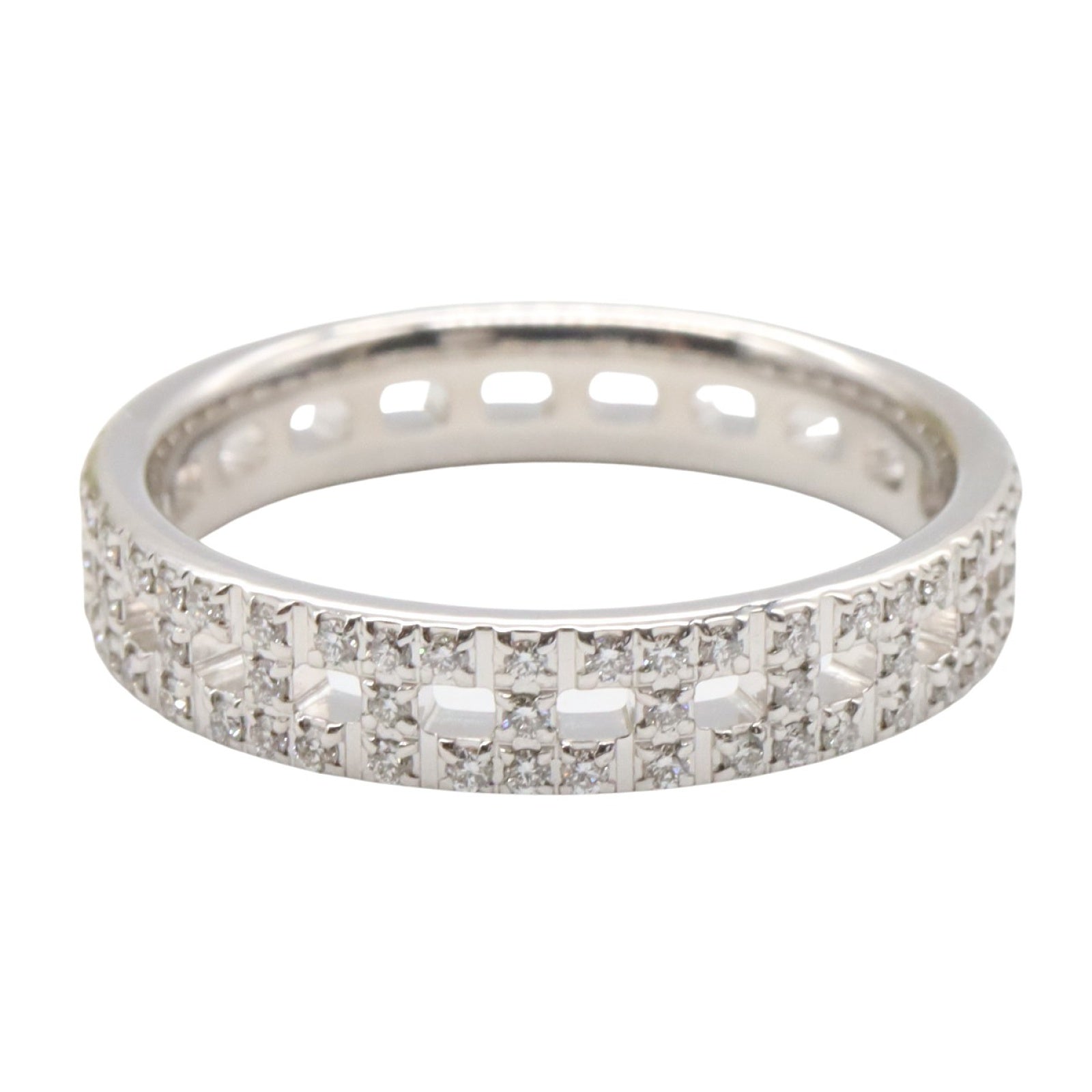 Tトゥルーナロー ダイヤリング リング 指輪 K18WG（ホワイトゴールド） ダイヤモンド クリア ティファニー アクセサリー TIFFANY & Co.