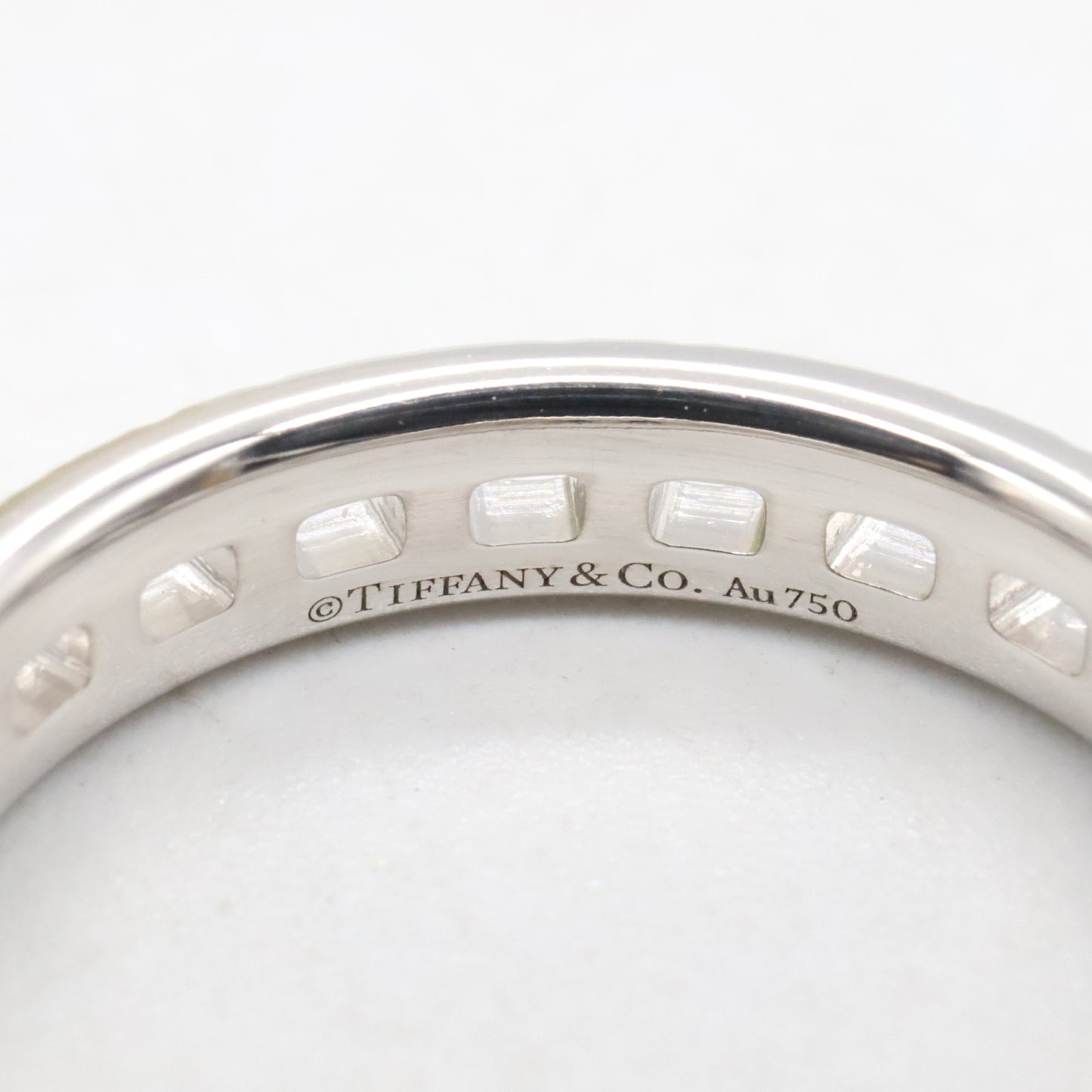 Tトゥルーナロー ダイヤリング リング 指輪 K18WG（ホワイトゴールド） ダイヤモンド クリア ティファニー アクセサリー TIFFANY & Co.