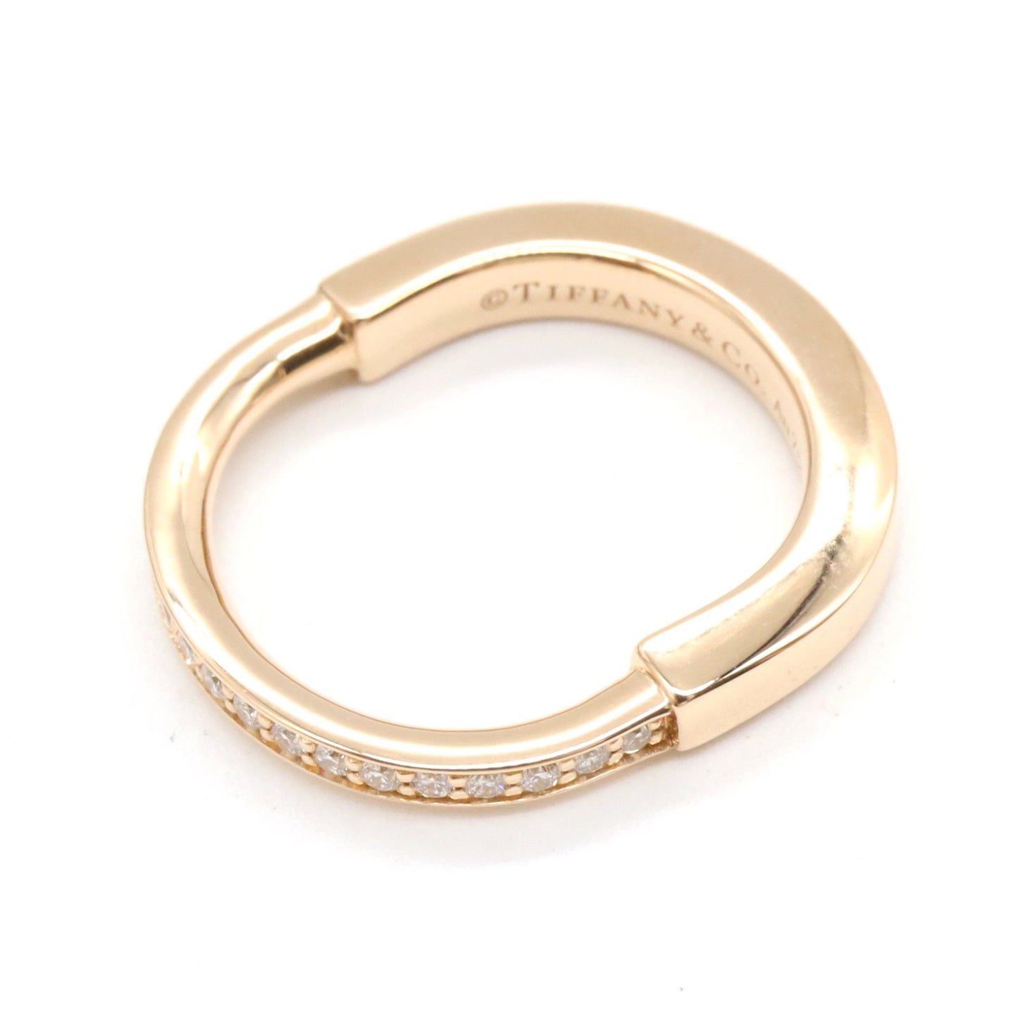 ロック ダイヤリング リング 指輪 K18PG（ピンクゴールド） ダイヤモンド クリア ティファニー アクセサリー TIFFANY & Co.