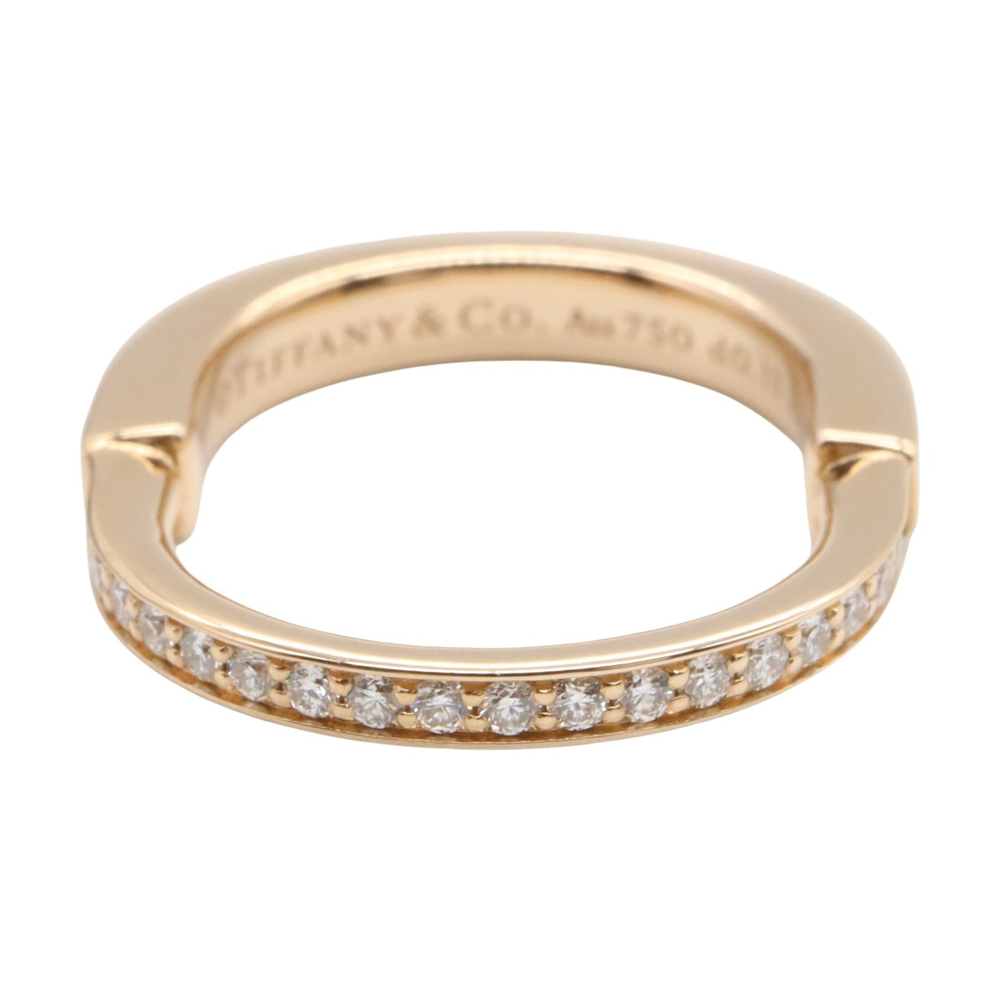 ロック ダイヤリング リング 指輪 K18PG（ピンクゴールド） ダイヤモンド クリア ティファニー アクセサリー TIFFANY & Co.