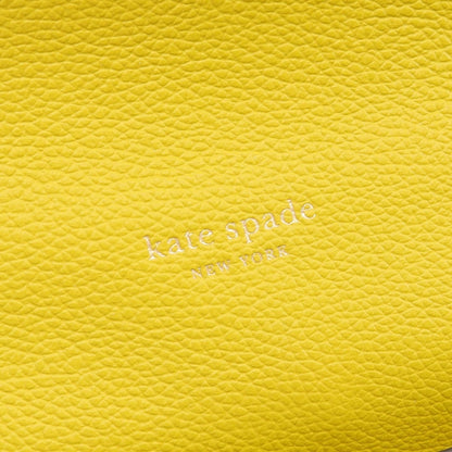 デコ チェーンショルダーバッグ レザー イエローグリーン ケイトスペード バッグ kate spade