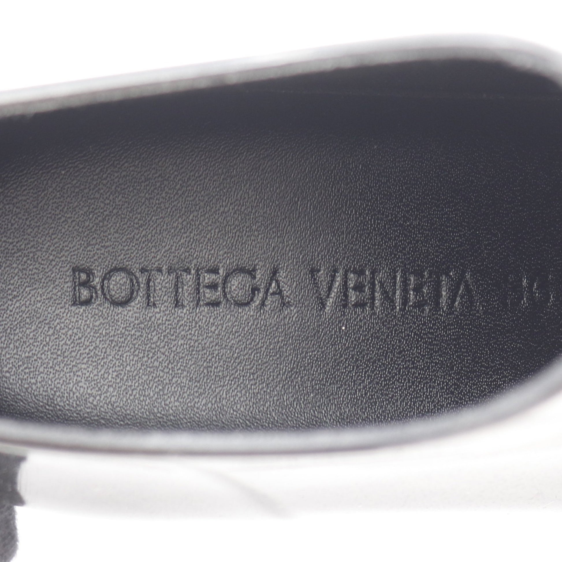 Shine rubber ankle boots アンクル ブーツ ラバー ブラック ボッテガヴェネタ シューズ BOTTEGA VENETA