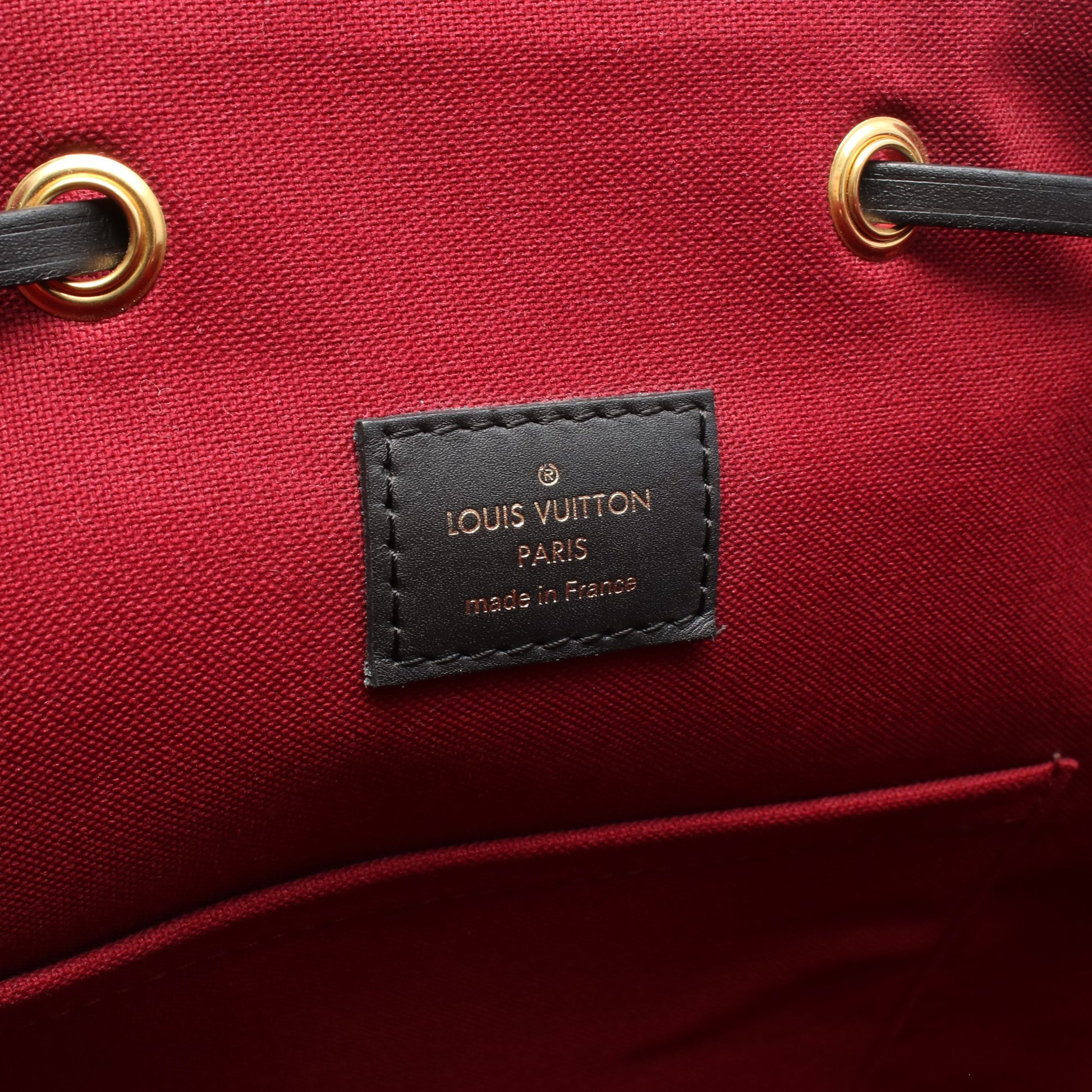 モンスリ NM PM モノグラム バックパック リュックサック PVC レザー ブラウン ブラック ルイヴィトン バッグ LOUIS VUITTON