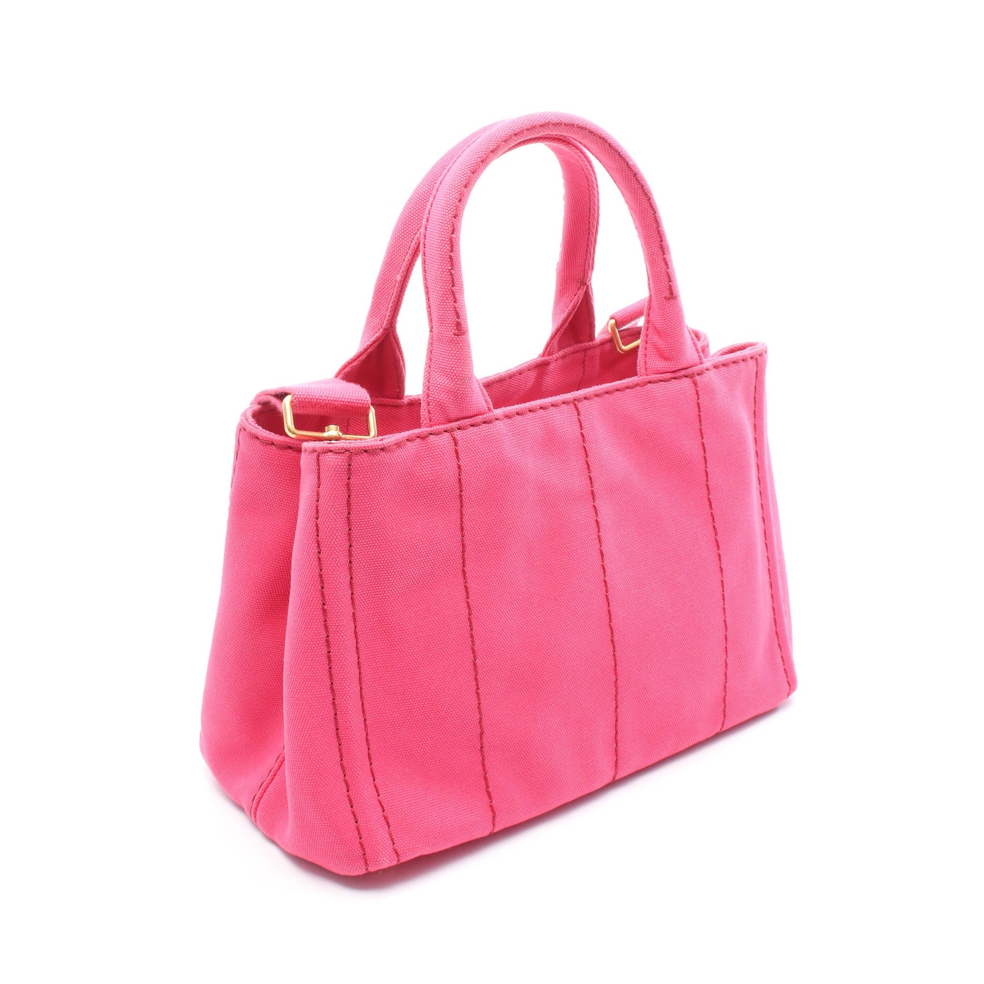 CANAPA カナパ ハンドバッグ トートバッグ キャンバス ピンク 2WAY 