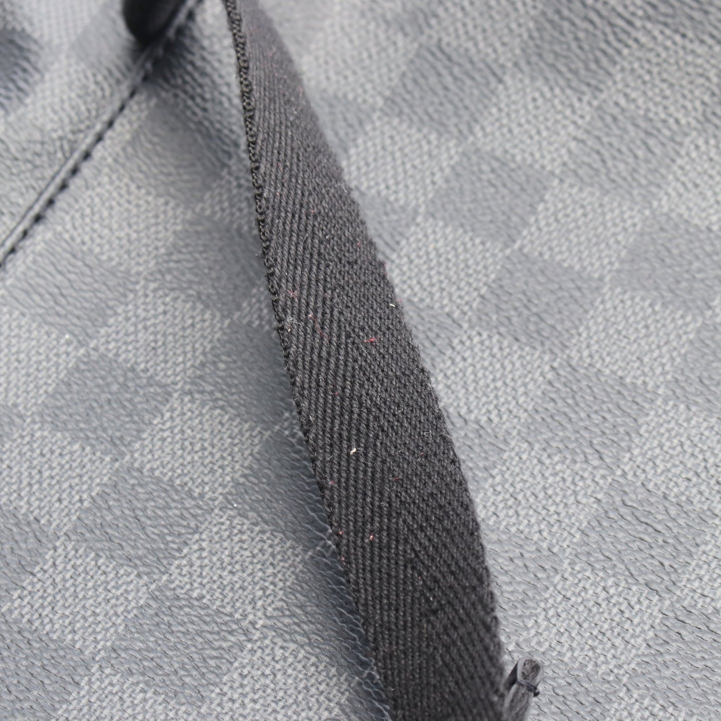 クリストファーPM ダミエグラフィット バックパック リュックサック PVC レザー ブラック ルイヴィトン バッグ LOUIS VUITTON