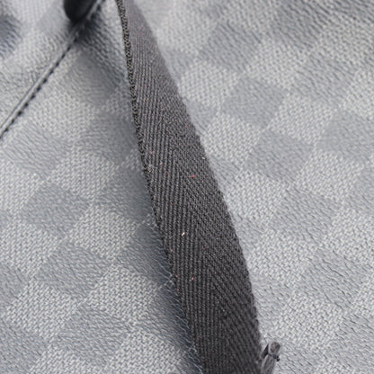 クリストファーPM ダミエグラフィット バックパック リュックサック PVC レザー ブラック ルイヴィトン バッグ LOUIS VUITTON