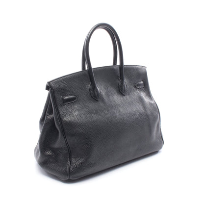 バーキン35 ハンドバッグ トゴ ブラック ゴールド金具 □Q刻印 エルメス バッグ HERMES