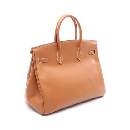 バーキン35 ハンドバッグ ヴォーエプソン ブラウン ゴールド金具 □J刻印 エルメス バッグ HERMES