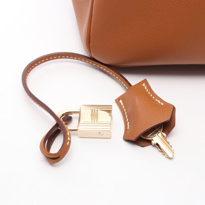バーキン35 ハンドバッグ ヴォーエプソン ブラウン ゴールド金具 □J刻印 エルメス バッグ HERMES