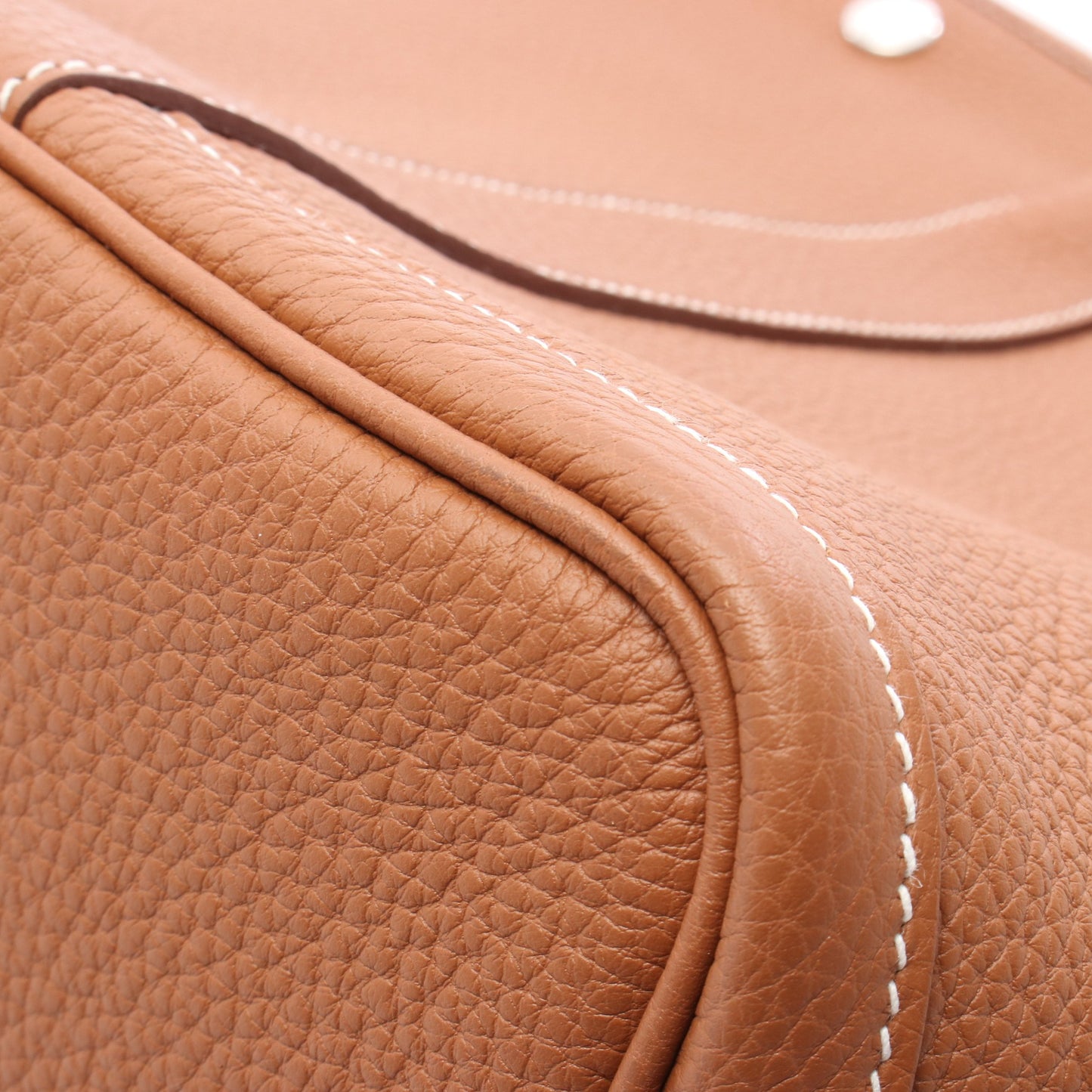 ガーデンパーティPM ハンドバッグ トートバッグ ネゴンダ ブラウン シルバー金具 D刻印 エルメス バッグ HERMES