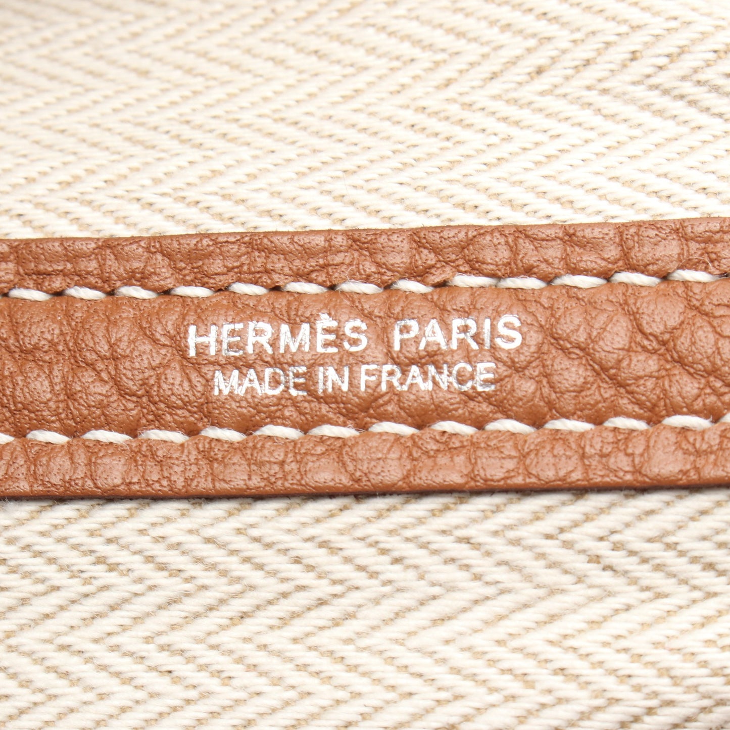 ガーデンパーティPM ハンドバッグ トートバッグ ネゴンダ ブラウン シルバー金具 D刻印 エルメス バッグ HERMES