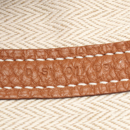 ガーデンパーティPM ハンドバッグ トートバッグ ネゴンダ ブラウン シルバー金具 D刻印 エルメス バッグ HERMES
