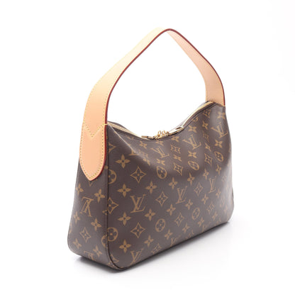 スラウチィ PM モノグラム ワンショルダーバッグ PVC レザー ブラウン ルイヴィトン バッグ LOUIS VUITTON