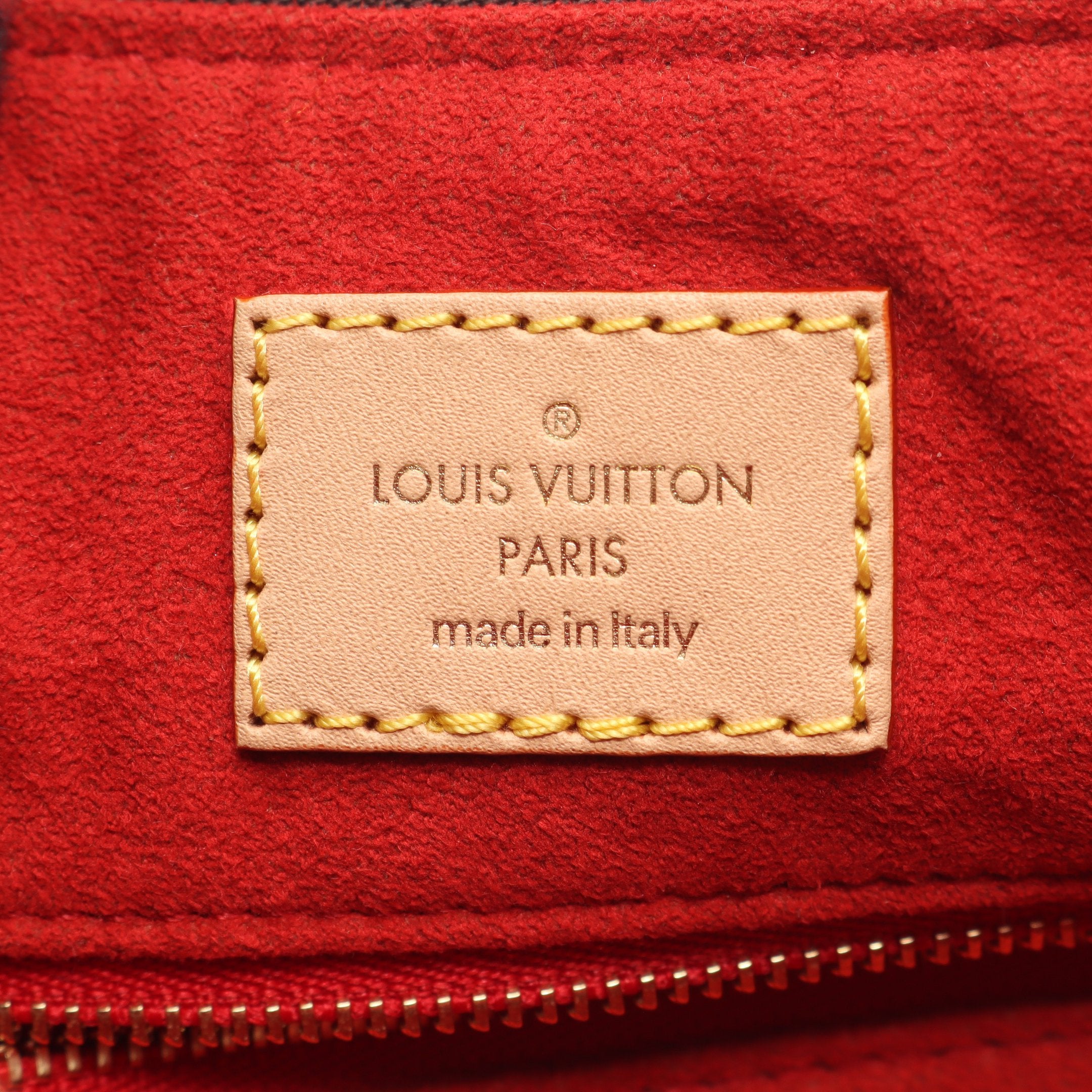 スラウチィ PM モノグラム ワンショルダーバッグ PVC レザー