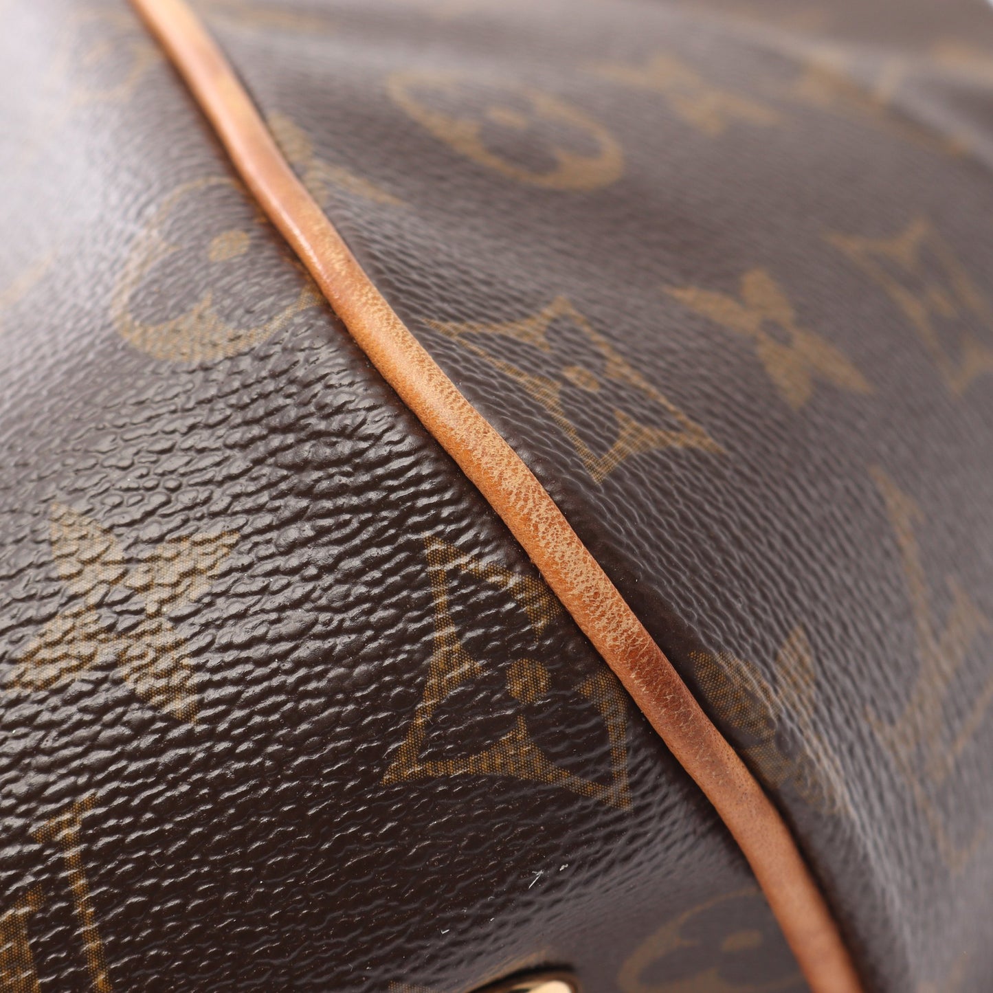 ティヴォリGM モノグラム ハンドバッグ PVC レザー ブラウン ルイヴィトン バッグ LOUIS VUITTON