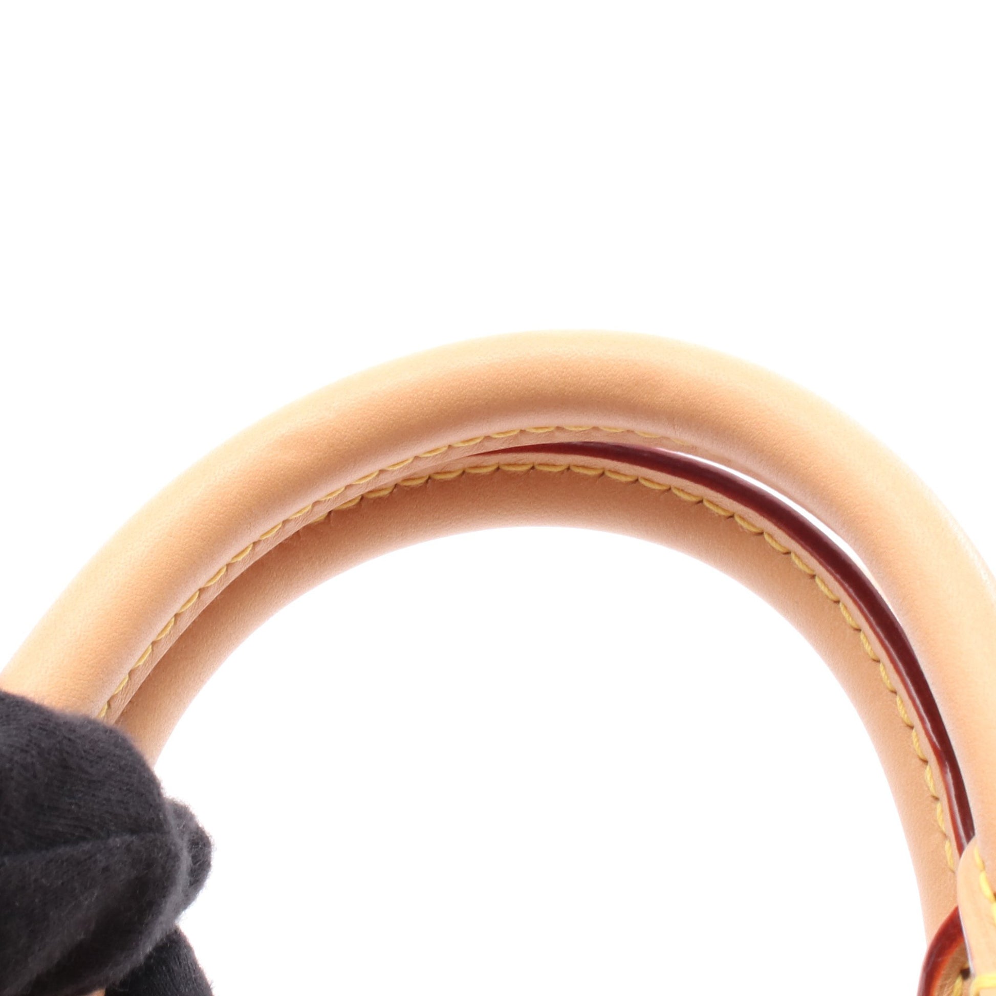 スピーディ トランク モノグラム ハンドバッグ PVC レザー ブラウン ルイヴィトン バッグ LOUIS VUITTON