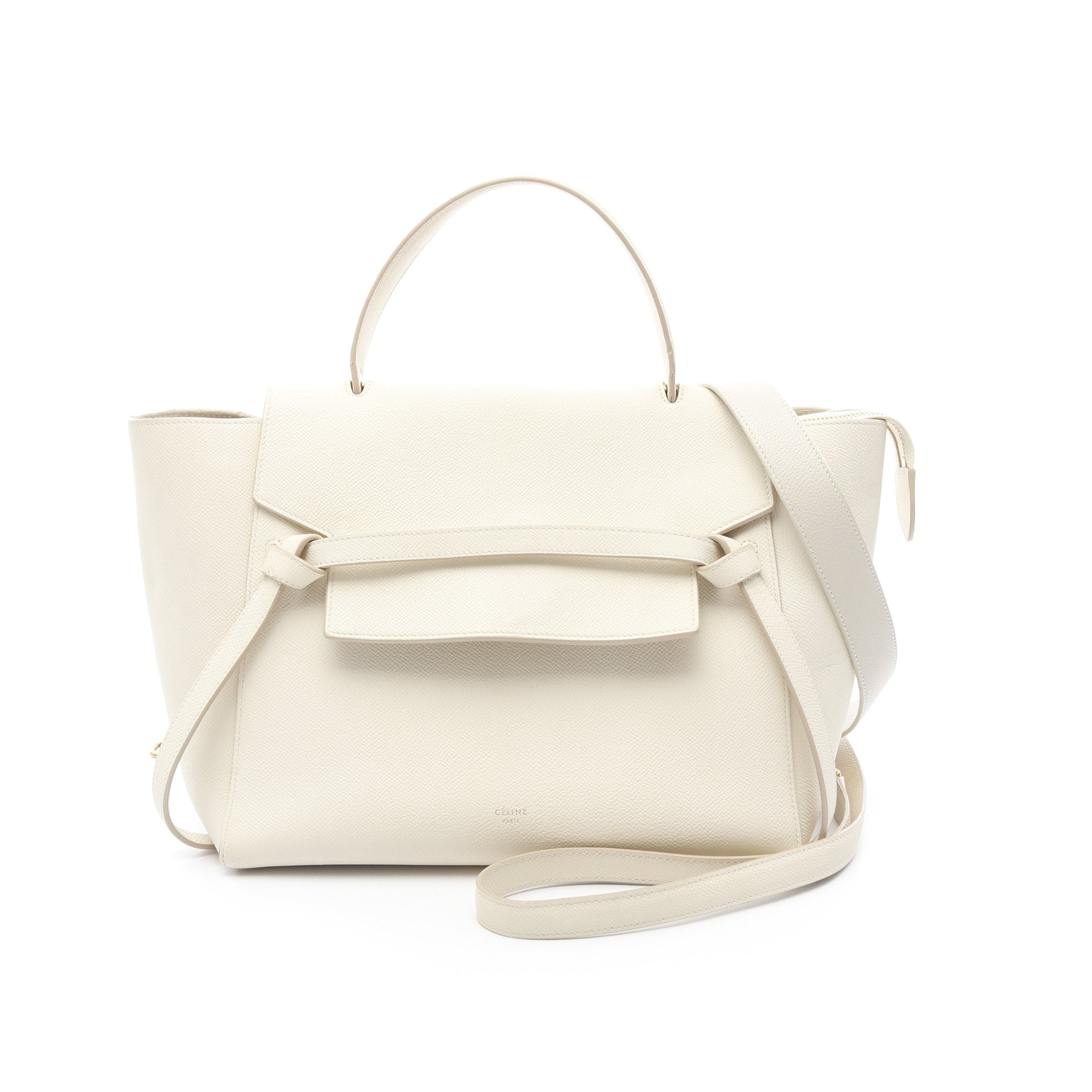 BELT BAG MINI ベルトバッグ ミニ ハンドバッグ レザー アイボリー