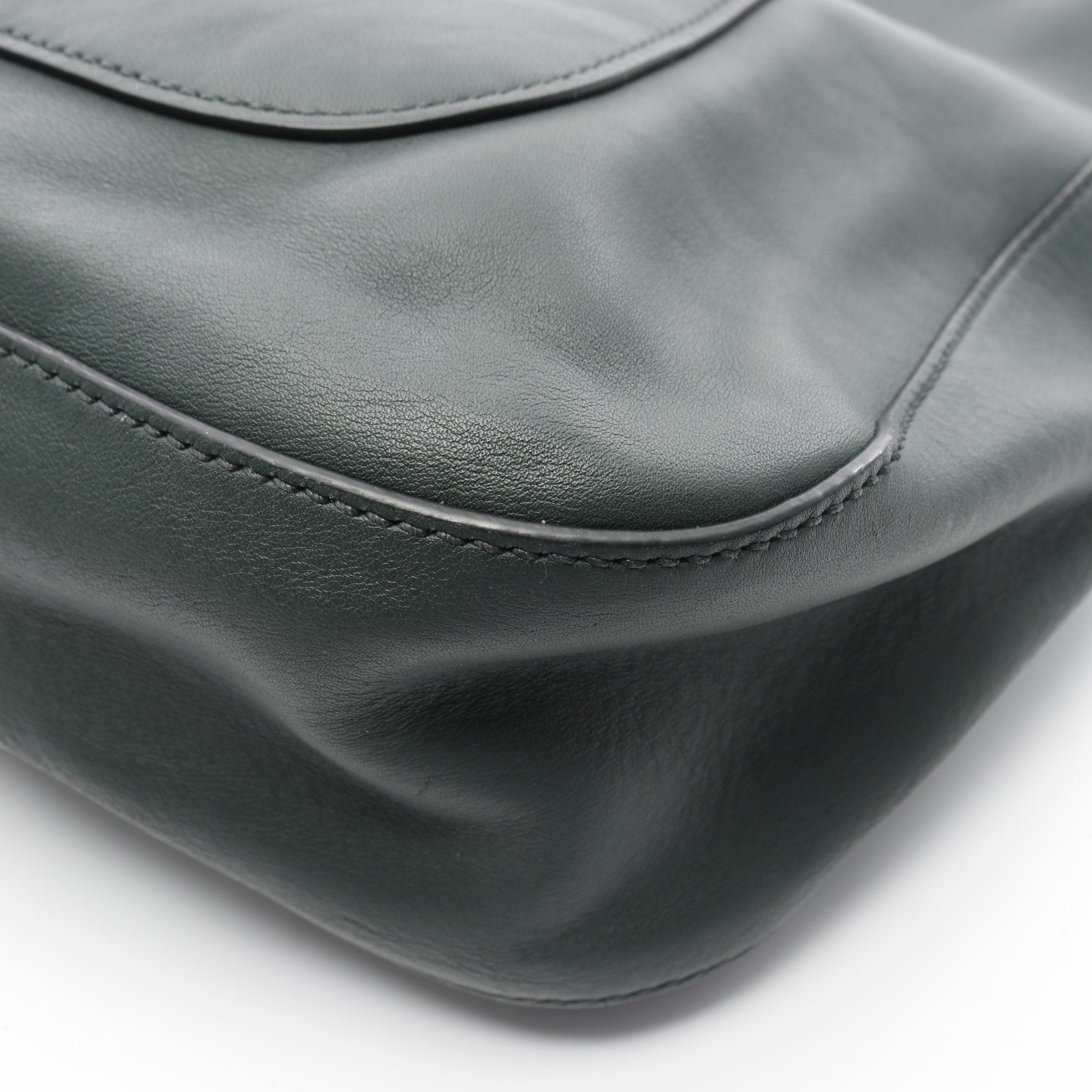 VIT.CORSICA ワンショルダーバッグ レザー ダークグリーン プラダ – RECLO