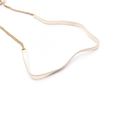 YSLロゴ チェーンショルダーバッグ レザー シャンパンゴールド サンローランパリ バッグ SAINT LAURENT PARIS