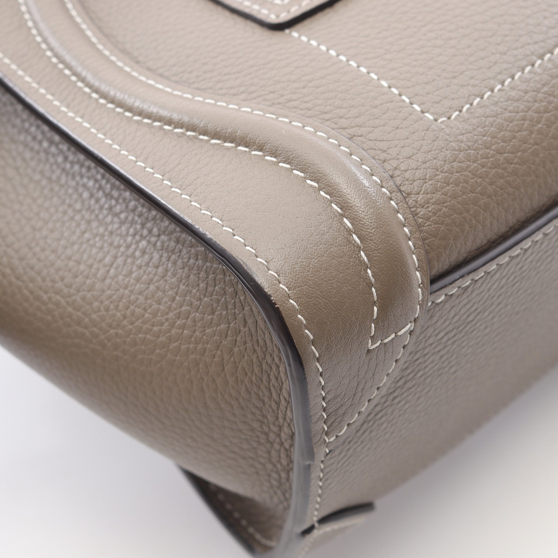 極美品✨セリーヌナノショッパーハンドバッグ2WAY グレーマルチカラー