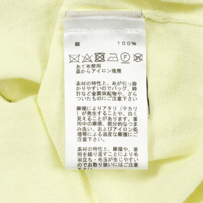 シェーヌダンクル ニット クルーネック コットン ライトイエロー エルメス トップス HERMES