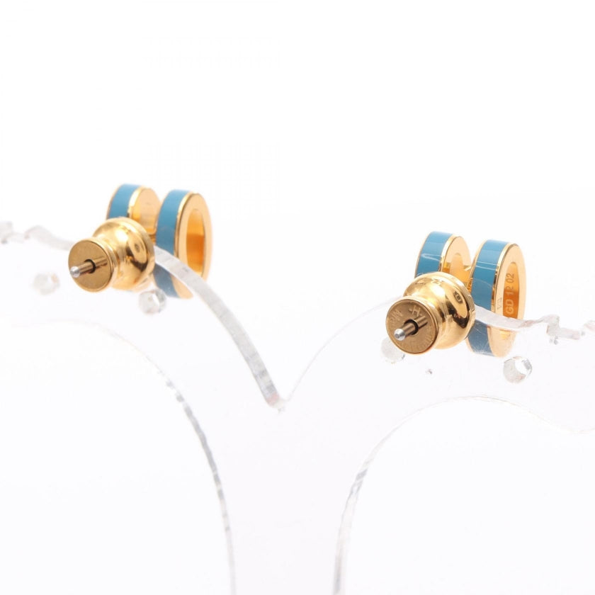 ミニポップアッシュ ピアス ブルージーン ピアス GP ブルー ゴールド エルメス アクセサリー HERMES