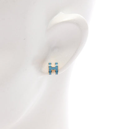 ミニポップアッシュ ピアス ブルージーン ピアス GP ブルー ゴールド エルメス アクセサリー HERMES