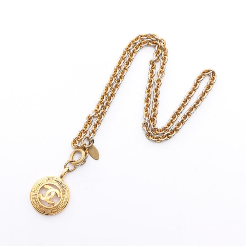 ココマーク ネックレス GP ゴールド ヴィンテージ シャネル – RECLO