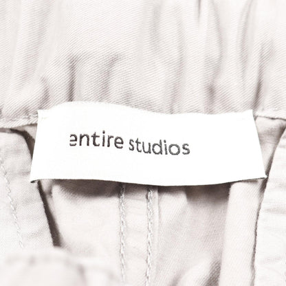 BOXING SHORT ハーフ パンツ コットン グレー エンタイアスタジオ ボトムス ENTIRE STUDIOS