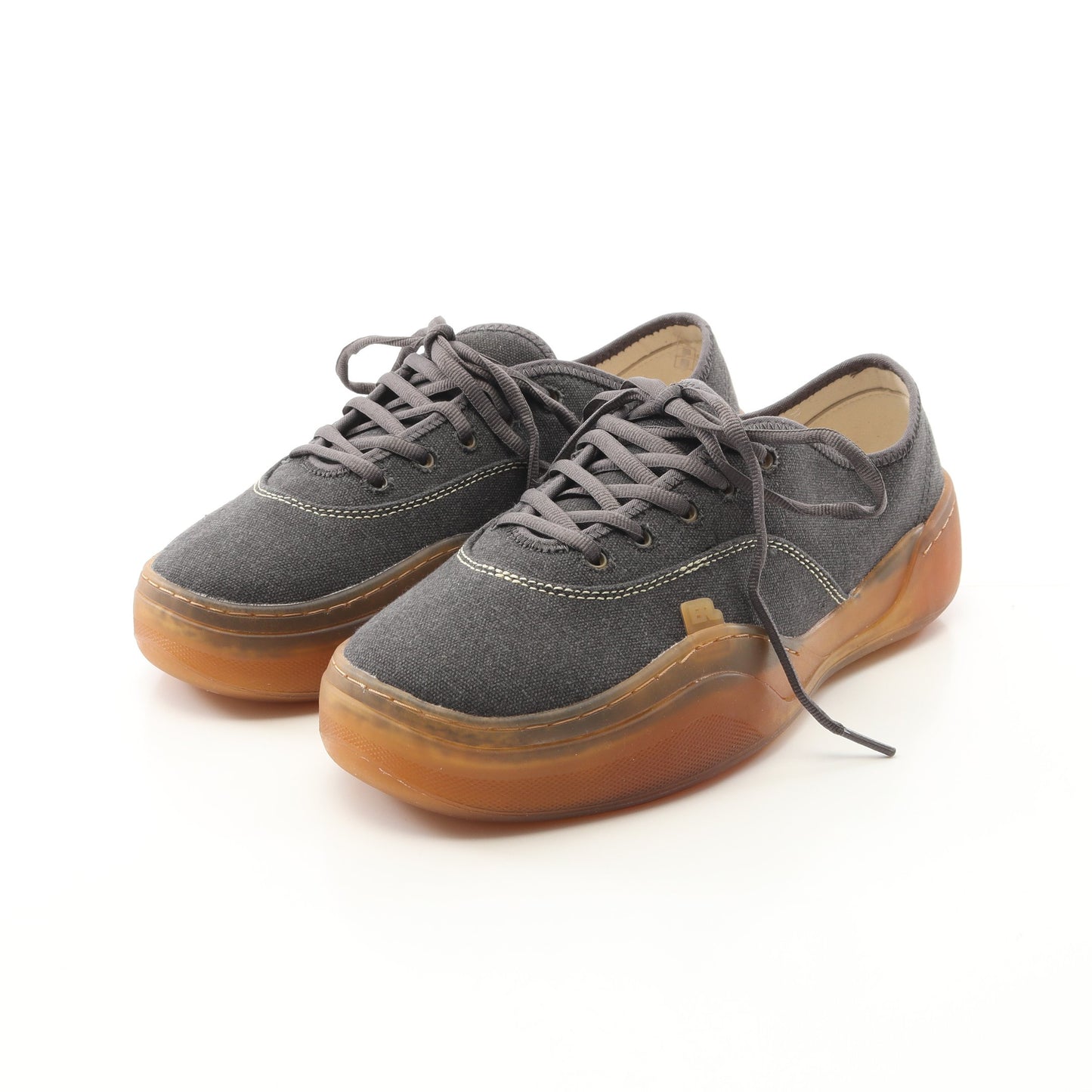 UNISEX CAMINO LOW SKATE SNEAKERS スニーカー キャンバス グレー イーアールエル シューズ ERL