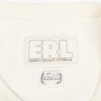 skull Tシャツ コットン アイボリー マルチカラー イーアールエル トップス ERL