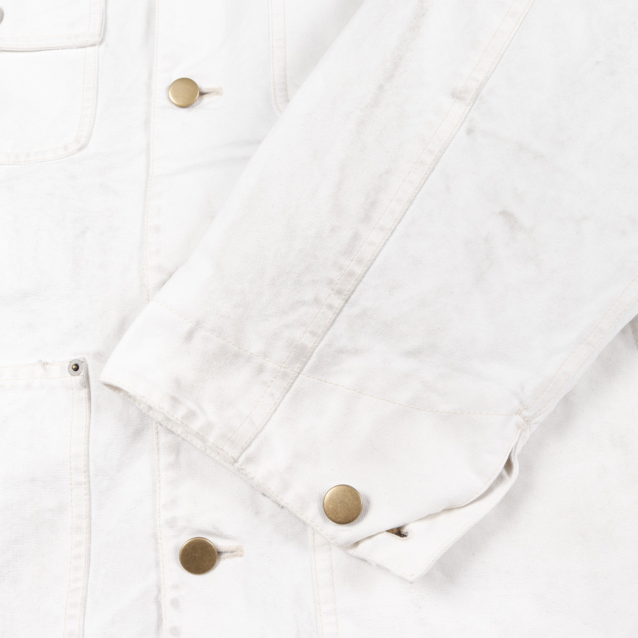 トライアングルロゴ オーバーサイズ ヴィンテージ加工 中綿 ワーク