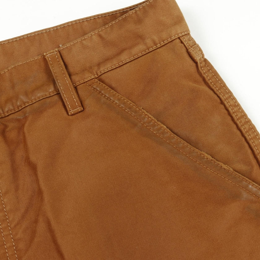 モールスキン パンツ コットン ブラウン プラダ ボトムス PRADA